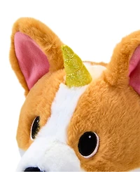 Geoffrey's Toy Box Star Brights 10" Fairy Corgi Led Plush Toy