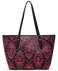 Betsey Johnson Leopard Embroidered Patch Tote