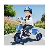 Artudatech Baby Push Trike Toddler Tricycle Boys and Girls Kids Tricycle with Push Handle