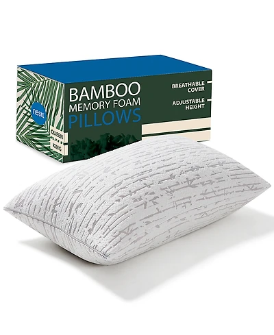 Nestl Adjustable Support Shredded Memory Foam Pillow