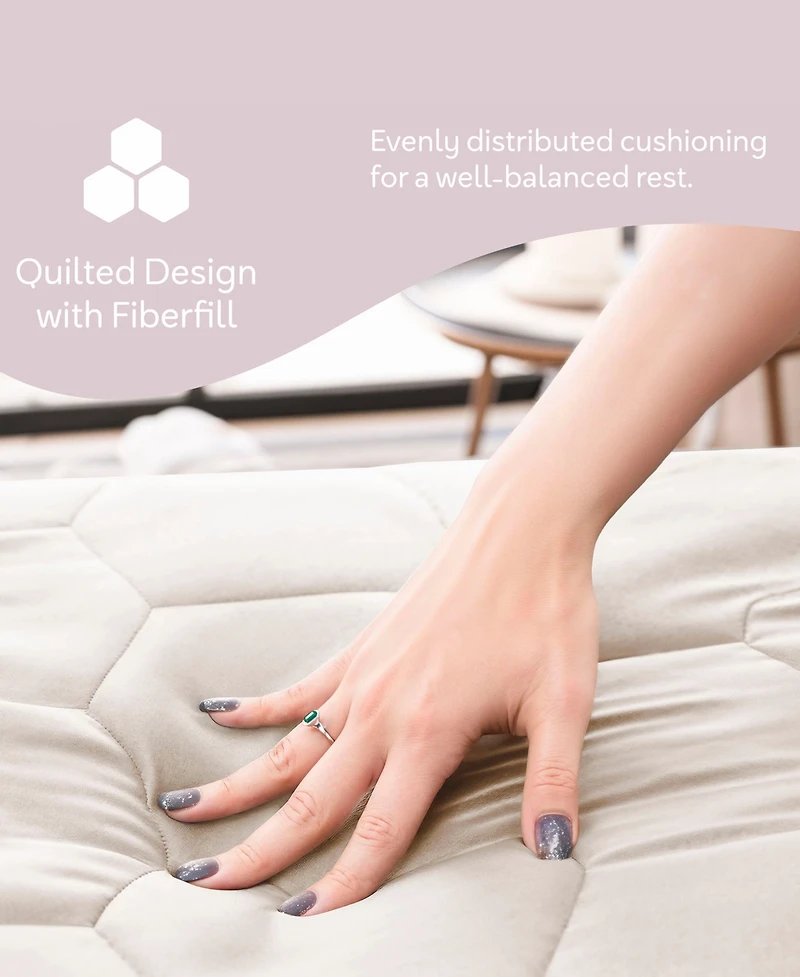 Nestl Quilted Hypoallergenic Waterproof Mattress Pad Cover