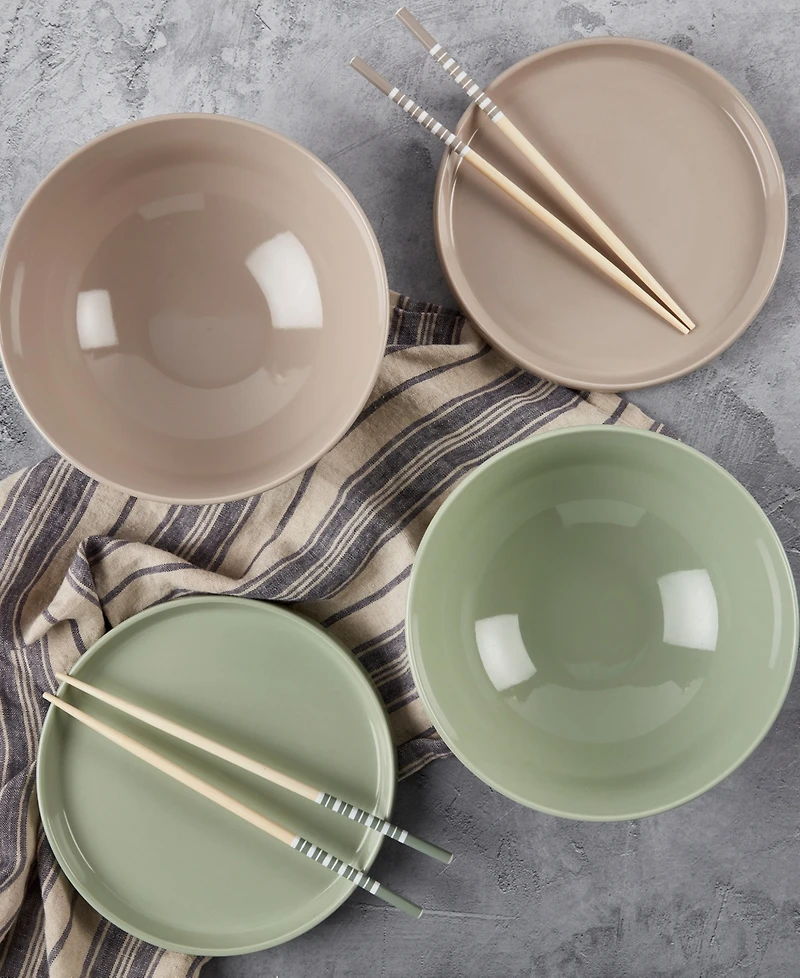 Infuse Ramen 8-Pc. Bowl Set