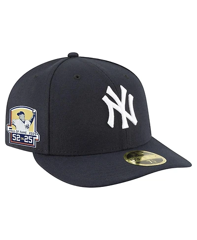 New Era Men's Cc Sabathia Navy York Yankees 2025 National Baseball Hall of Fame 59FIFTY Low Profile Fitted Hat