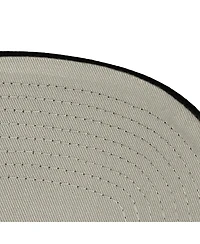 Mitchell & Ness Men's Cream/Black Atlanta United Fc Upside Down Pro Pinch Snapback Hat