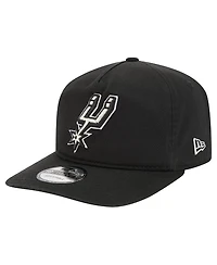 New Era Men's Black San Antonio Spurs Cotton 19TWENTY Adjustable Hat
