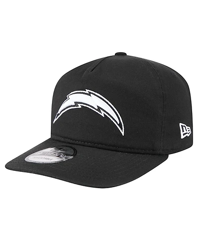 New Era Men's Black/White Los Angeles Chargers 19TWENTY Adjustable Hat