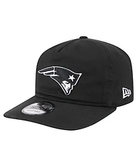 New Era Men's Black/White New England Patriots 19TWENTY Adjustable Hat
