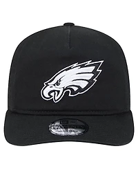 New Era Men's Black/White Philadelphia Eagles 19TWENTY Adjustable Hat