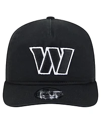 New Era Men's Black/White Washington Commanders 19TWENTY Adjustable Hat