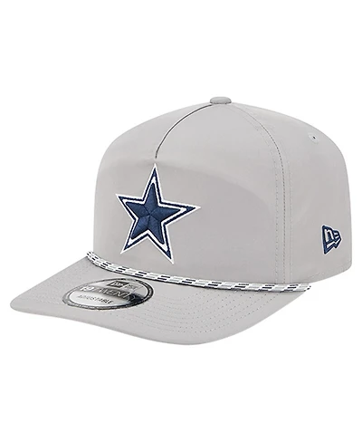 New Era Men's Gray Dallas Cowboys Rope 19TWENTY Hat