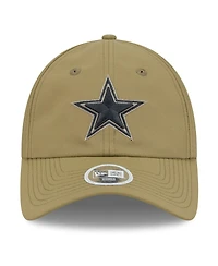 New Era Women's Green Dallas Cowboys 2025 Salute to Service Pony Tail Adjustable Hat