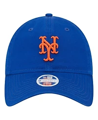 New Era Women's Royal New York Mets Ornament 9TWENTY Adjustable Hat