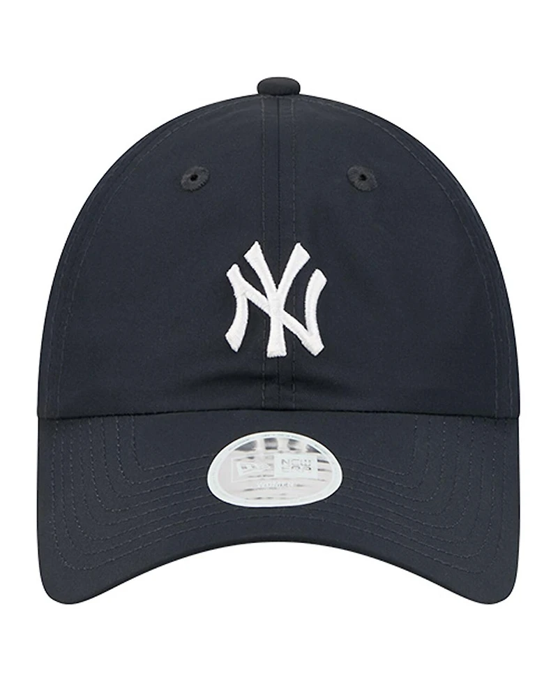 New Era Women's Navy New York Yankees Team Pony Tail 9FORTY Flex Hat