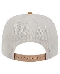 New Era Men's Stone/White San Diego Padres 9SEVENTY Trucker Adjustable Hat