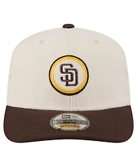 New Era Men's Cream/Brown San Diego Padres Loyal 9SEVENTY Adjustable Hat