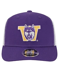 New Era Men's Purple Washington Huskies Team 9SEVENTY Coolera Trucker Adjustable Hat