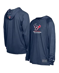 New Era Men's Navy Houston Texans Functional Fandom Hoodie