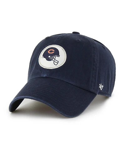 '47 Brand Men's Navy Chicago Bears Hard Hat Clean Up Adjustable Hat