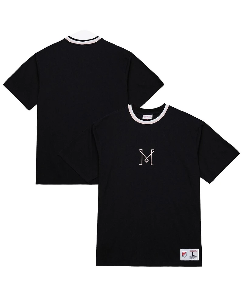 Mitchell & Ness Black Inter Miami Cf Playmaker T-Shirt