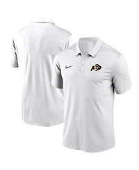 Nike Men's White Colorado Buffaloes Victory Solid Performance Polo Shirt