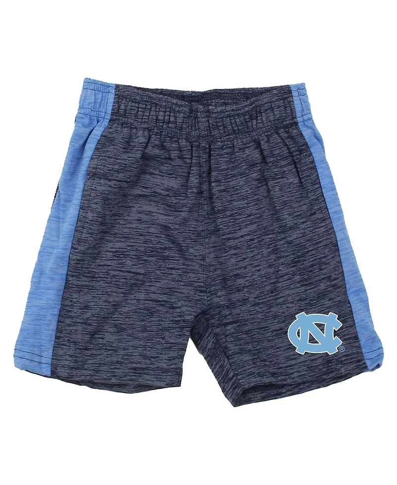 Wes & Willy Toddler 2-Piece North Carolina Tar Heels Cloudy Yarn T-Shirt and Shorts Set