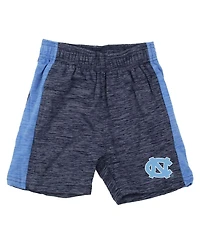 Wes & Willy Toddler 2-Piece North Carolina Tar Heels Cloudy Yarn T-Shirt and Shorts Set