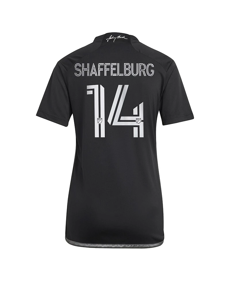 Adidas Women's Jacob Shaffelburg Black Nashville Sc 2024 Man Kit Replica Player Jersey