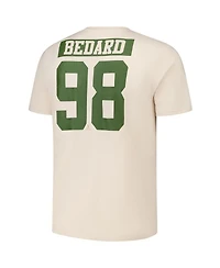 Levelwear Men's Connor Bedard Khaki Chicago Blackhawks 2024 Nhl Military Appreciation Richmond Delta Player Name Number T-Shirt