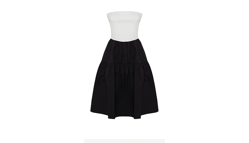 Labeca London Women's Daria Cotton Strapless Dress