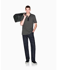 A|X Armani Exchange Men's Grosgrain Logo Polo Shirt