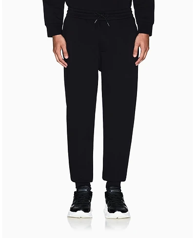 A|X Armani Exchange Men's Gold Logo Fleece Jogger