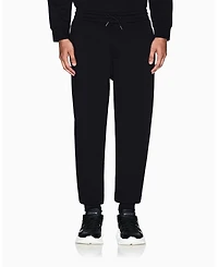 A|X Armani Exchange Men's Gold Logo Fleece Jogger
