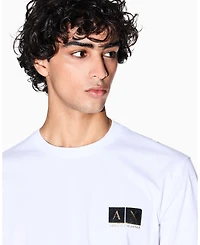 A|X Armani Exchange Men's Gold Logo Graphic T-Shirt