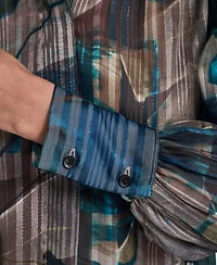 Dkny Women's Balloon Sleeve Shirt