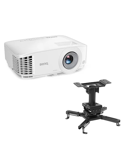 BenQ MW560 Wxga Dlp Business Projector, Bundle with H&A Ceiling Mount
