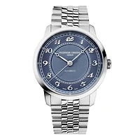 Frederique Constant Men's Classics Automatic Silver-Tone Bracelet Watch