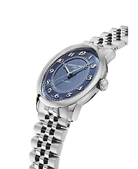 Frederique Constant Men's Classics Automatic Silver-Tone Bracelet Watch