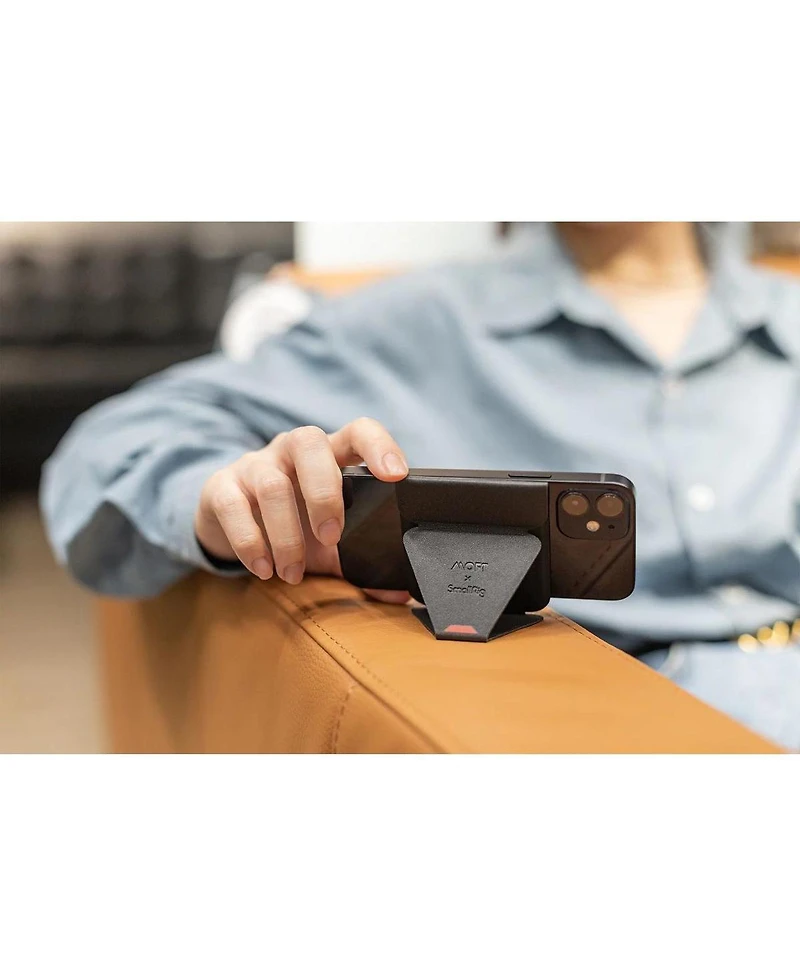 SmallRig Snap-on Phone Stand for Apple iPhone 12, Night Black