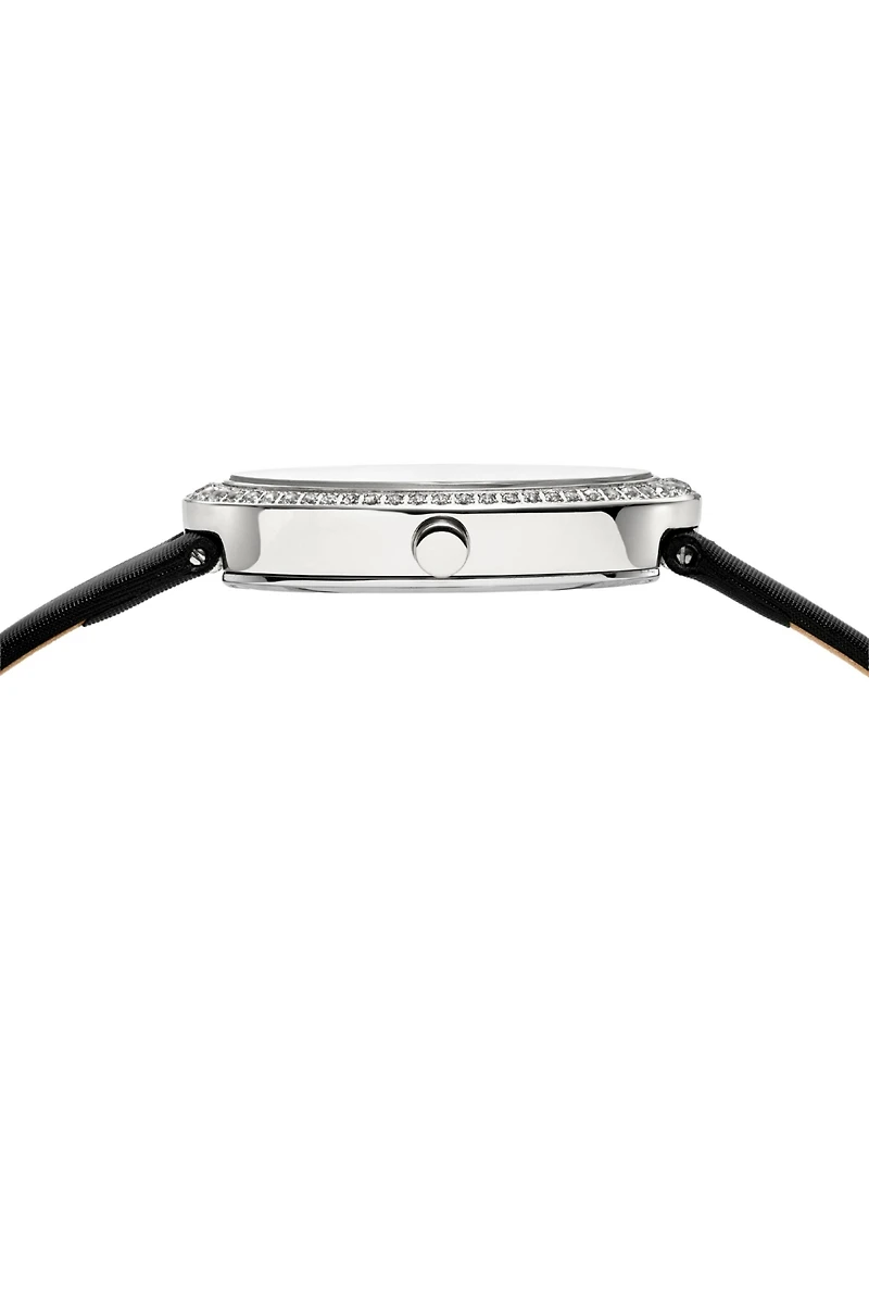 Porsamo Bleu Women's Topaz Eloise Genuine Leather Band Watch 1351AELL