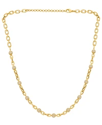 Macy's Diamond Necklace (2 ct. t.w.) in 14K Yellow Gold