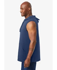 KingSize Big & Tall Lightweight Muscle Hoodie Tee