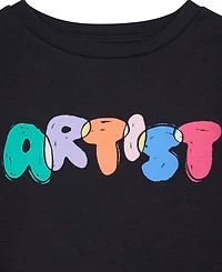 Color Lab Girls 2T-6X Crewneck Long Sleeve Sweatshirt