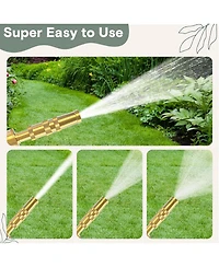 Twinkle Star 3-Pack Heavy Duty Brass Adjustable Twist Hose Nozzle