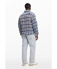 Desigual Men's Checkered jacket with pockets