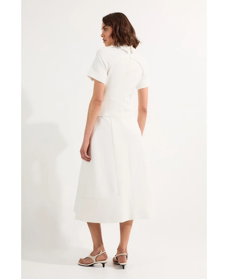 Karen Millen Women's Full Skirted Midi Dress