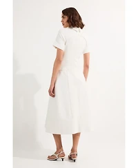 Karen Millen Women's Full Skirted Midi Dress