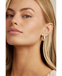 Untamed Petals Taryn Crystal Hoops