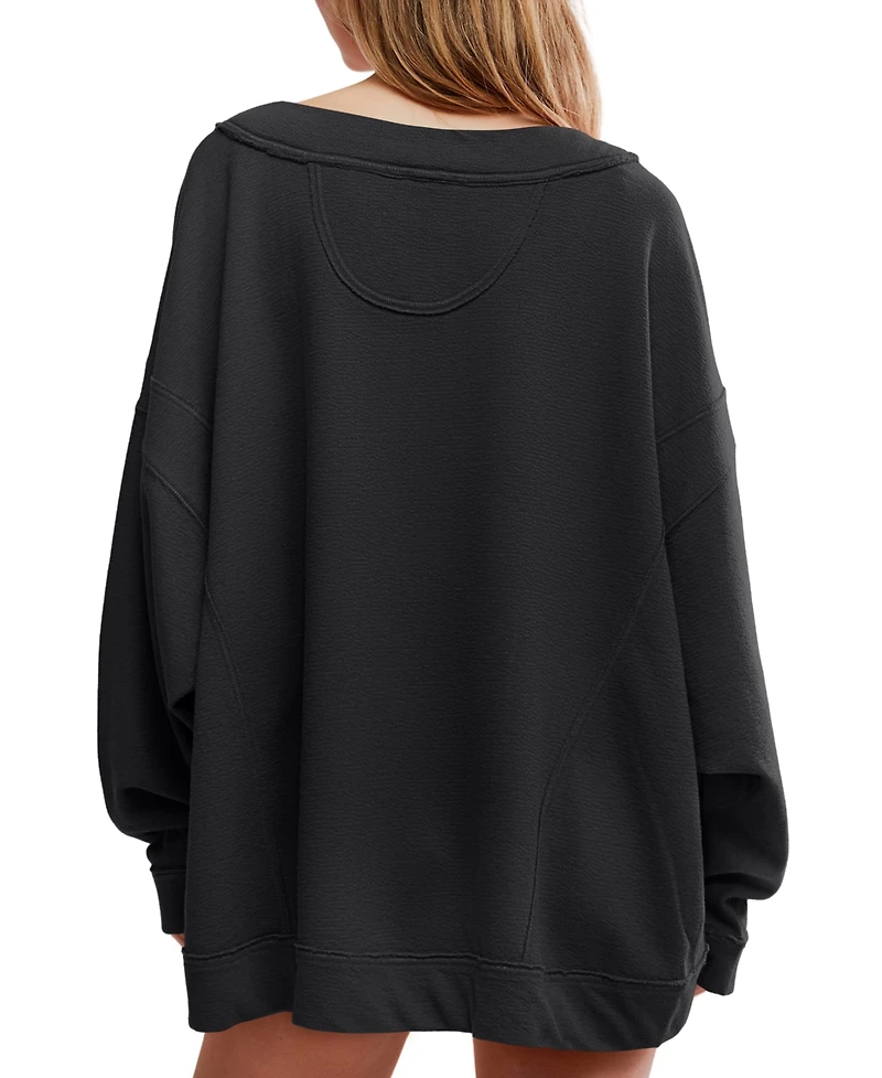 Free People Women's Staycation Pullover Sweatshirt