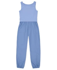 abercrombie kids Girls Sleeveless Round Neck Jumpsuit