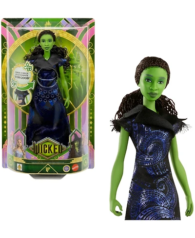 Wicked Universal Pictures Wicked For Good Singing Elphaba Doll